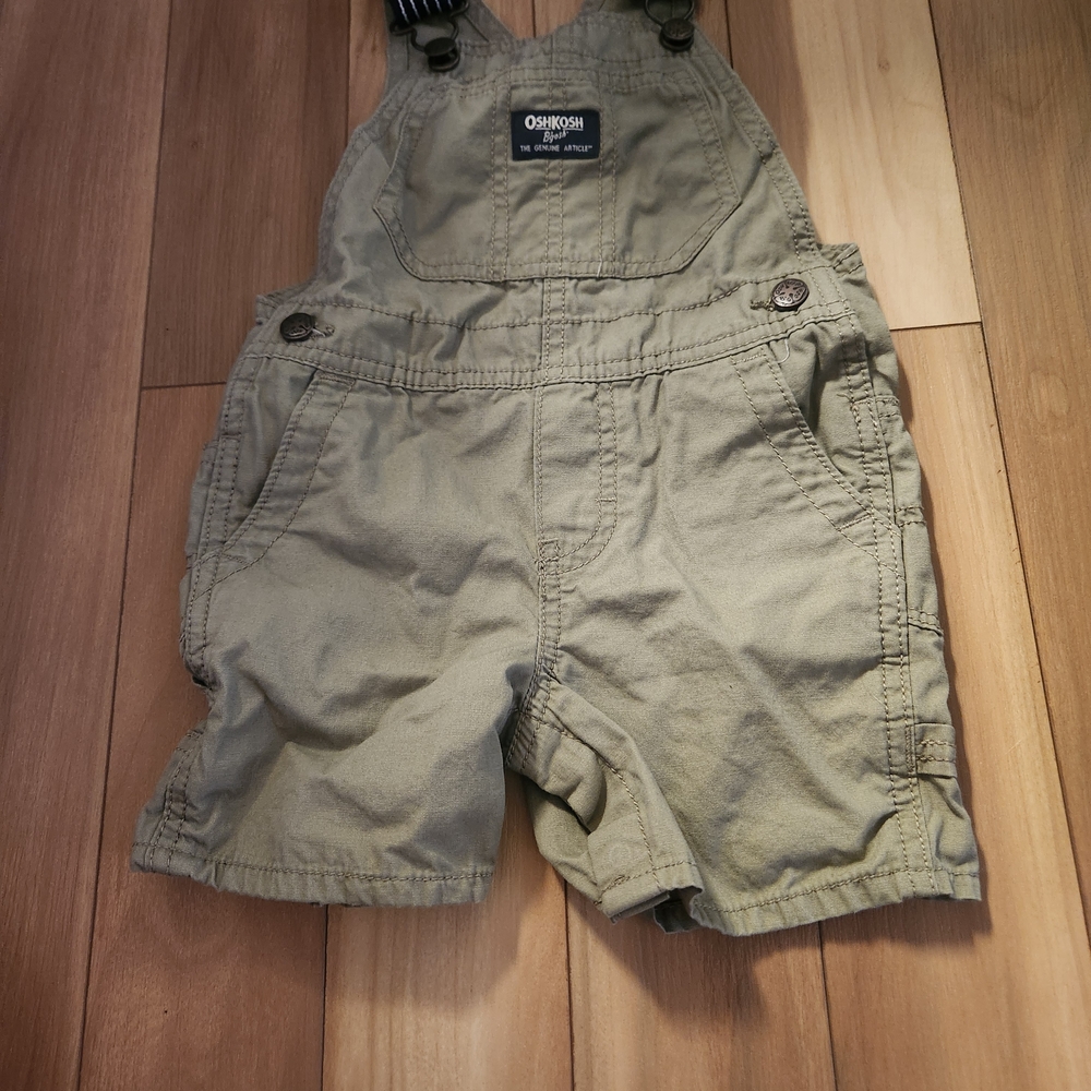 OshKosh B'gosh Olive Green Overalls
